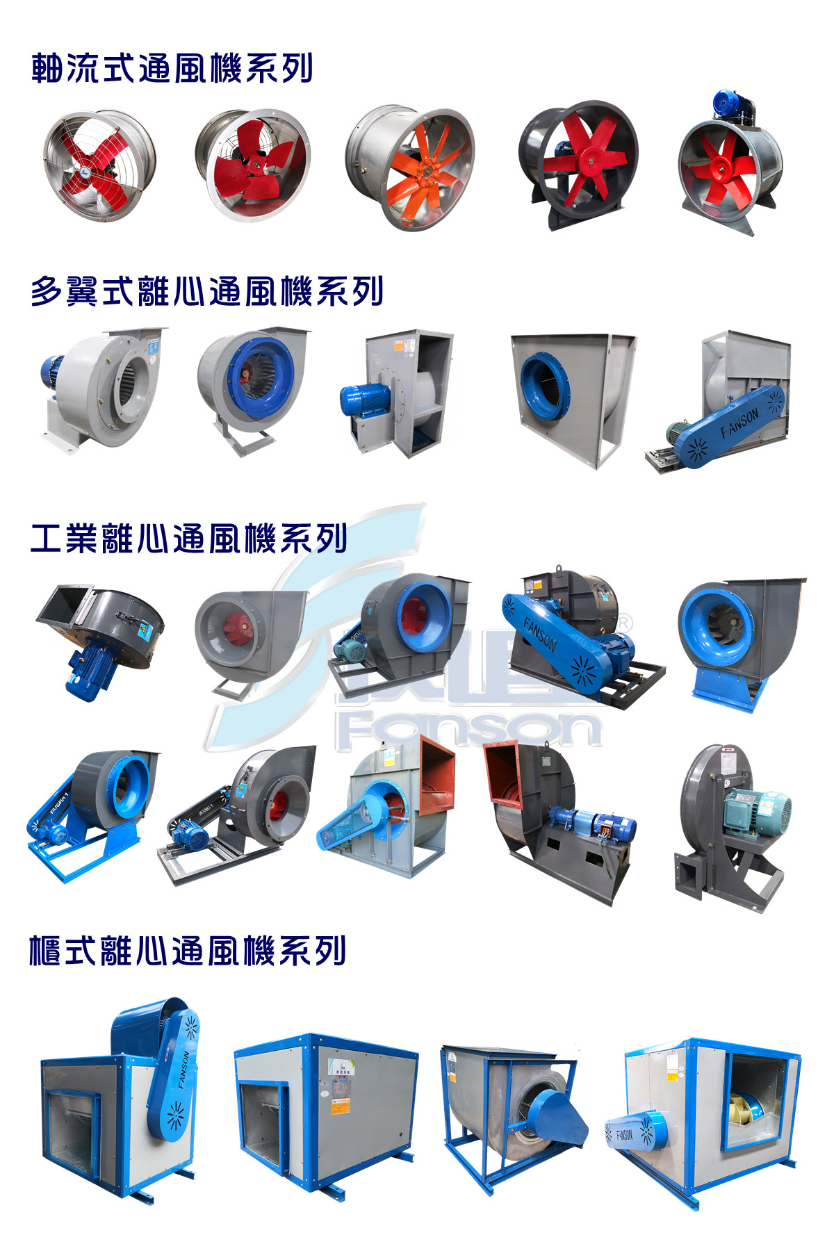 離心式風機選擇哪種好？離心風機有哪些類型